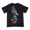 Welcome Bird Brain Garment Dyed Tee - Black