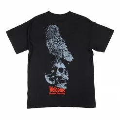 Welcome Bird Brain Garment Dyed Tee - Black