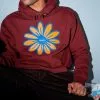 Men's Quasi Bloomer Hood Sweat - Burgandy