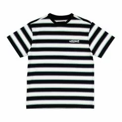 Welcome COOPER STRIPE S/S KNIT TEE - Bone Men's