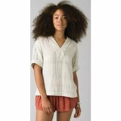 Prana Kai Top - Bone Stripe Women's
