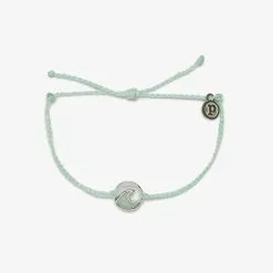 Pura Vida Accessories OPAQUE RESIN WAVE CHARM BRACELET