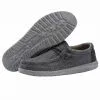 Hey Dude Wally Woven - Carbon All Footwear