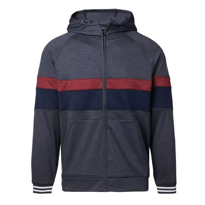Cotopaxi Bandera Full-Zip Hoodie - Men's Graphite Stripes
