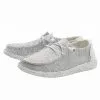 Hey Dude All Footwear Wally Sox Classic - Stone White