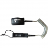 Tahe Outdoors Tahe Sup Leash 8' Coil Surf Accessories