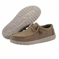 Hey Dude All Footwear WALLY RECYCLED LEATHER - TRAVERTINE