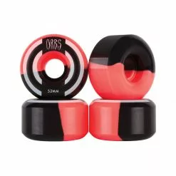 ORBS APPARITIONS - 53MM - NEON CORAL/BLACK