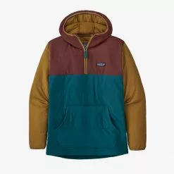 Patagonia Men's Pack In Pullover Hoody - Dark Borealis Green