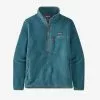 Patagonia Women's Retro Pile Fleece Marsupial - Abalone Blue