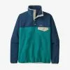 Patagonia Women's Lightweight Synchilla® Snap-T® Fleece Pullover - Borealis Green