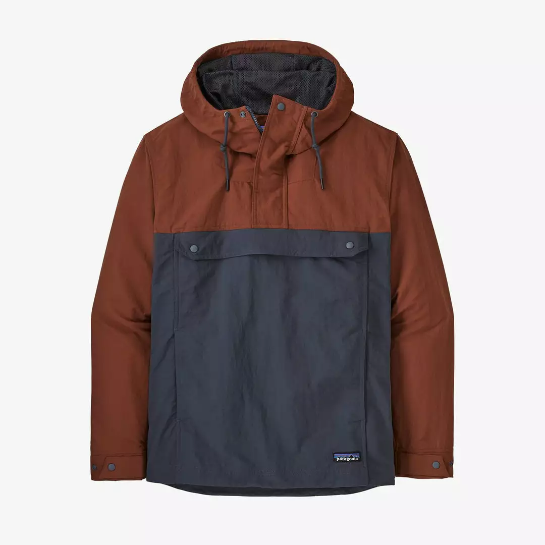 Patagonia Men's Isthmus Anorak - Smolder Blue