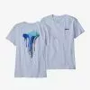 Patagonia Women's Going Gone Organic Crew T-Shirt - Beluga