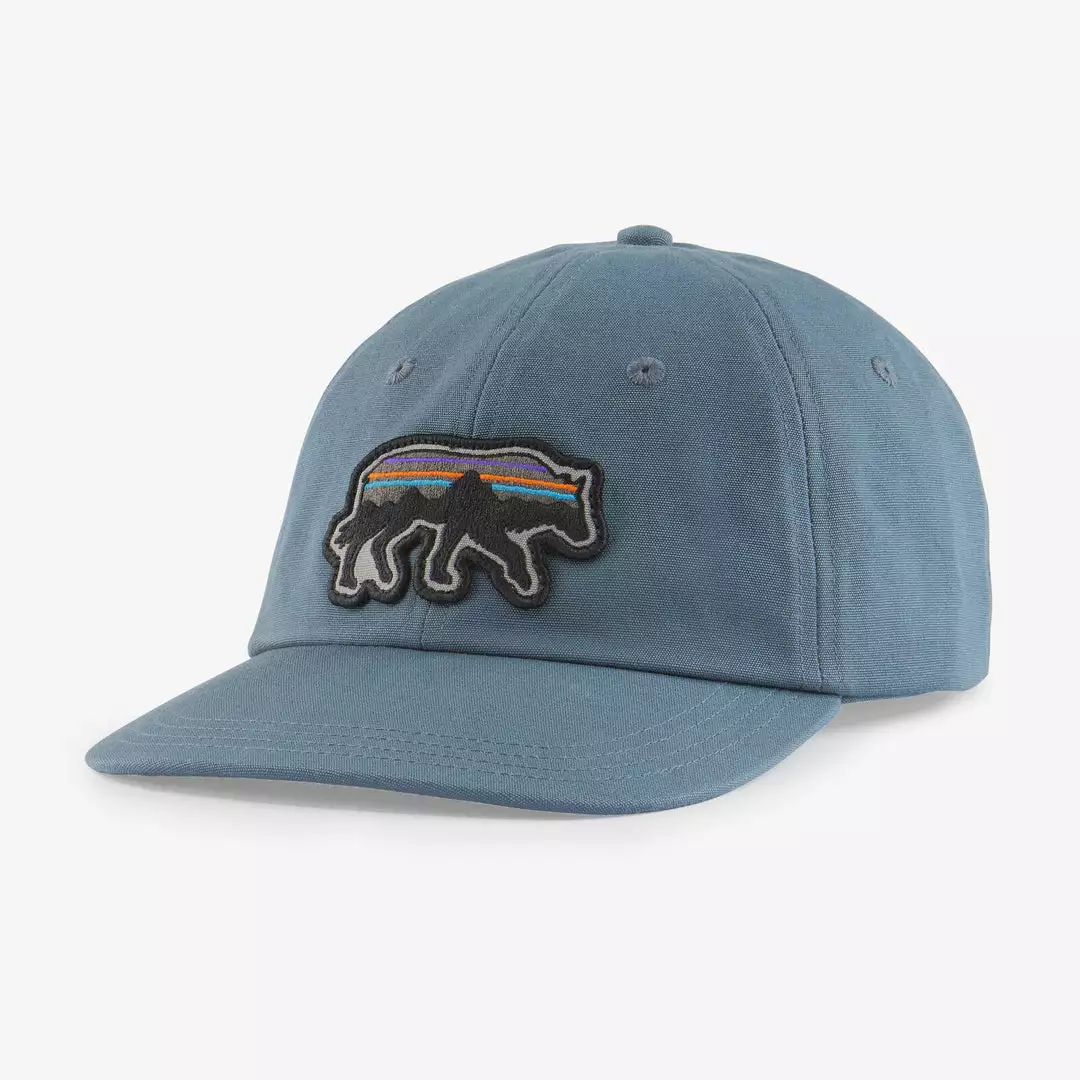 Patagonia Back For Good Trad Cap - Plume Grey W/Wolf
