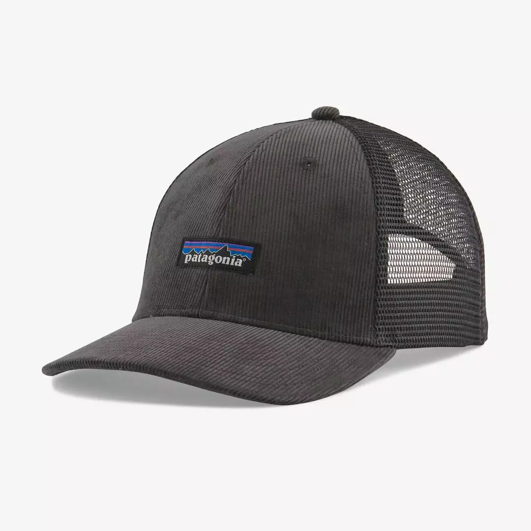Patagonia P-6 Label LoPro UnTrucker Hat - Forge Grey Men's