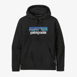 Patagonia Men's P-6 Logo Uprisal Hoody - Black