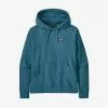Patagonia Women's P-6 Label Organic Hoody - Abalone Blue