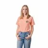 Santa Cruz Women's Jackpot Dot S/S Crop Boyfriend T-Shirt Desert Flower