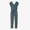 Patagonia Women's Organic Cotton Roaming Jumpsuit - Plume Grey Jackets