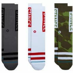 Accessories Stance OG 3 Pack Crew Socks