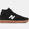 New Balance Numeric All Footwear New Balance 440 High - Black W/ White & Gum