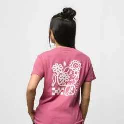 Vans Women's AUDIENCE BFF TEE - Wine