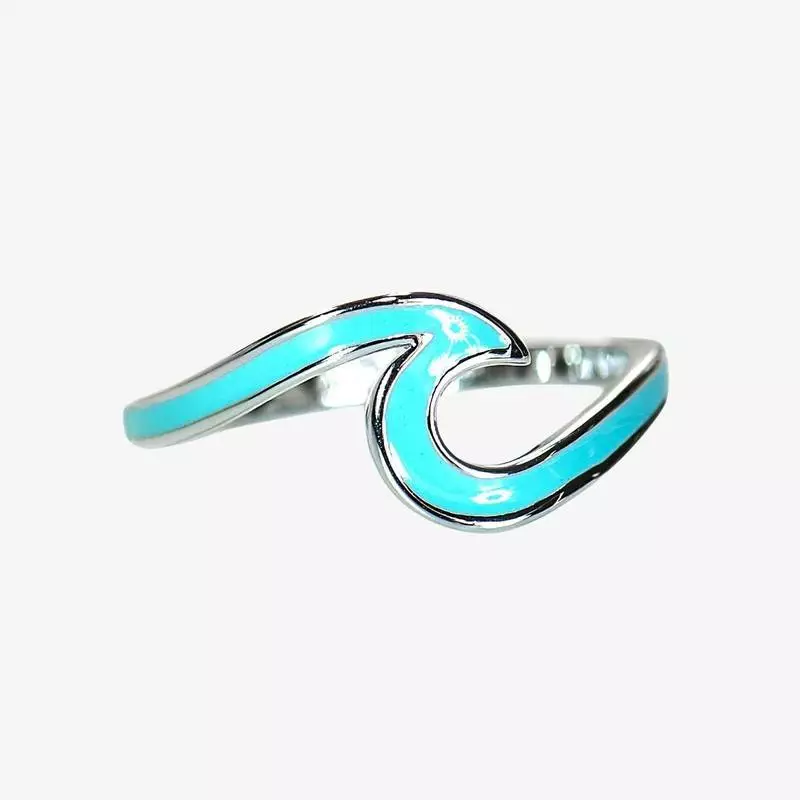Pura Vida Accessories ENAMEL WAVE RING