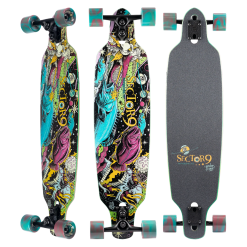 Longboard Completes Fractal Battle Sector 9 Longboard Complete