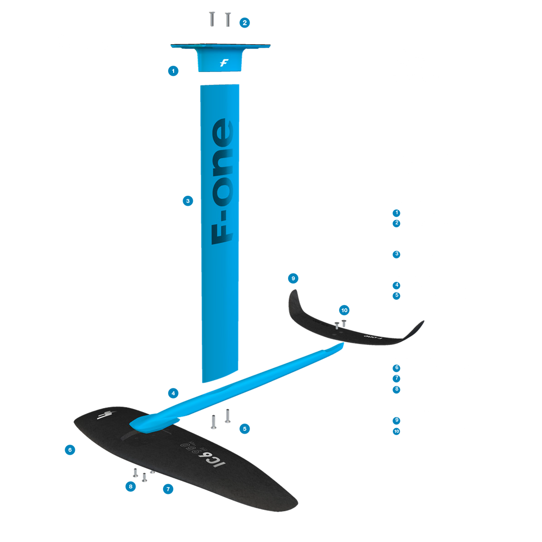 F-one Kite Surf IC6 950 V.3 Kite Foil