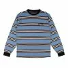 Welcome THELEMA STRIPE LONG SLEEVE KNIT - MOONLIGHT Men's