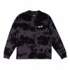 Welcome INKBLOT TIE-DYED LONG SLEEVE KNIT - NIGHTSHADE