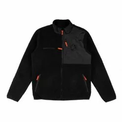 Welcome VERTEX FULL-ZIP SHERPA FLEECE - BLACK Men's