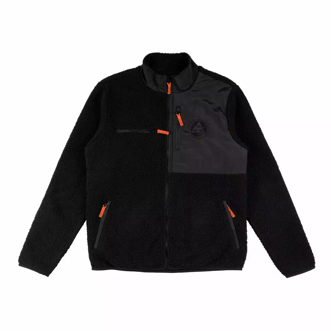 Welcome VERTEX FULL-ZIP SHERPA FLEECE - BLACK Men's