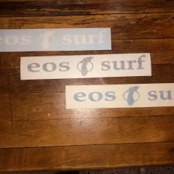 Eos Surf Shop EOS Logo Sticker