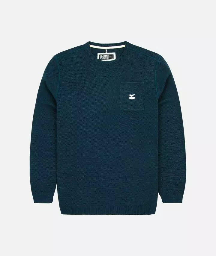 Jetty The Brine Sweater - Navy