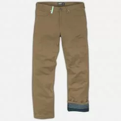 Jetty Mariner Flannel Lined Pant - Khaki
