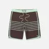 Jetty Men's Sandbar Hybrid Boardshort - Oxblood