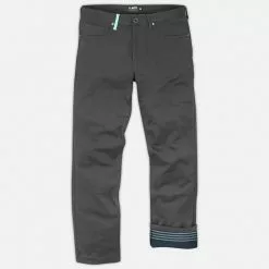 Jetty Mariner Flannel Lined Pant - Charcoal Men's