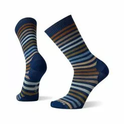 Smartwool Everyday Spruce Street Crew Socks - Alpine Blue Accessories