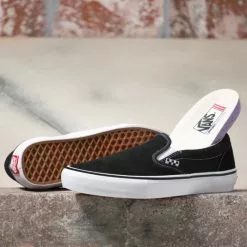 Vans Skate Slip On Black & White