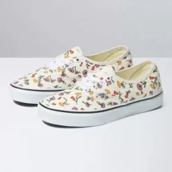 Vans AUTHENTIC - POPPY FLORAL CREAM All Footwear
