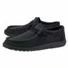 Hey Dude Wally Sox Micro - Total Black All Footwear