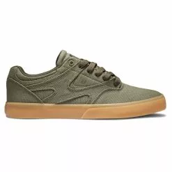 DC Shoes MEN'S KALIS VULC SHOES - ARMY/OLIVE