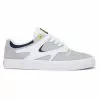 DC Shoes Sale Kalis Vulc Shoes Grey & White