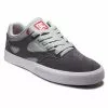 DC Shoes MEN'S KALIS VULC SHOES - GREY/GREY/RED (xssr)