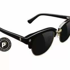 Glassy Carrie Plus Polarized - Black/Gold