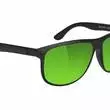 Glassy Accessories Cole Premium Polarized - Blackout/ Green Mirror