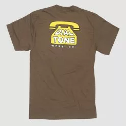 Dial Tone Tee - Coffee Men's