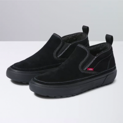 Vans Mid Slip MTE-1 - Black & Black Suede All Footwear