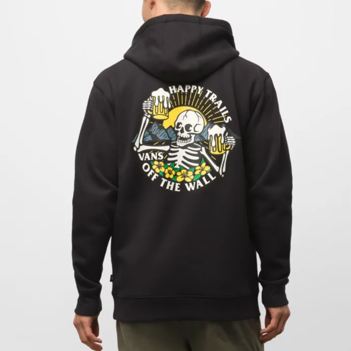 Vans Happy Trails Pullover Hoodie - Black